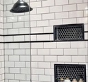 Gạch thẻ trắng bóng phẳng KT 75x150mm STA75150