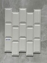 Gạch thẻ xám bóng vát 75x150mm STA75153-B